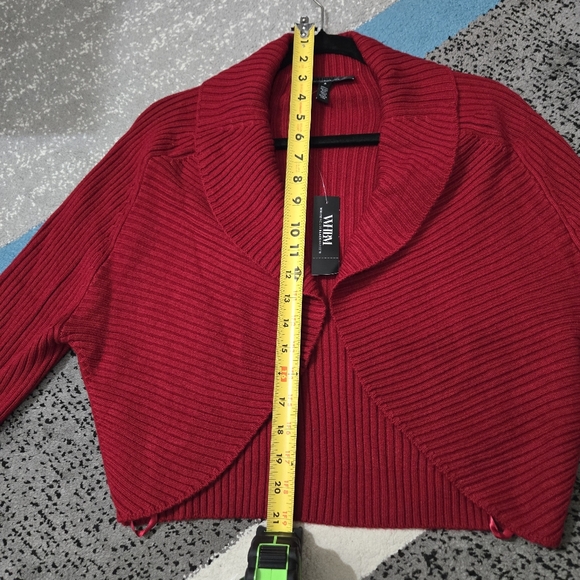 White House Black Market Cashmere Blend Rib Cocoon Sweater, S, NWT - Picture 10 of 13